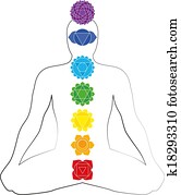 Chakras Icons Chakras Icons