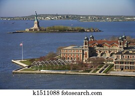 Ellis Island.