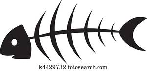 fish, שלד, וקטור