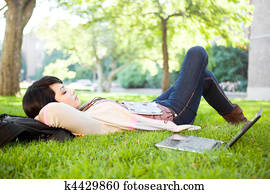 gemischtrassig, student