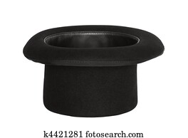 Top hat with clipping path