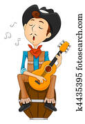 Cowboy Singing Cowboy Singing