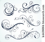 floral elements floral elements
