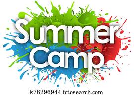 Summer Camp in splash?s background Summer Camp in splash?s background