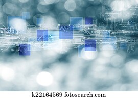 Technology background Technology background