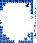 umrandungen, puzzel, schablone umrandungen, puzzel, schablone