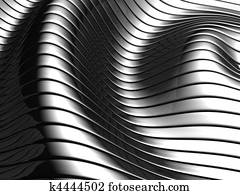 Aluminum abstract wave stripe pattern Aluminum abstract wave stripe pattern