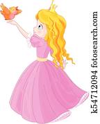 Princess and Bird Princess and Bird
