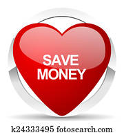 save money valentine icon save money valentine icon