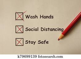 Wash Hands , Social Distancing , Stay Safe -- Corona Virus prevention Wash Hands , Social Distancing , Stay Safe -- Corona Virus prevention