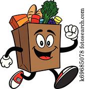 Grocery Bag Running