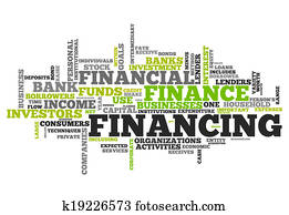 Word Cloud Financing