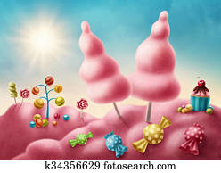 Fantasy candyland Fantasy candyland