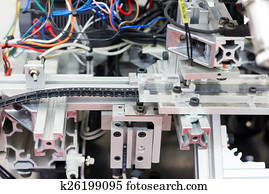 máquina, para, fabricando