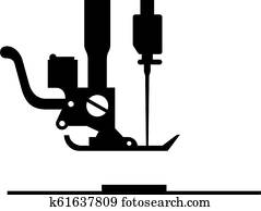 Sewing machine presser feet and needle Sewing machine presser feet and needle
