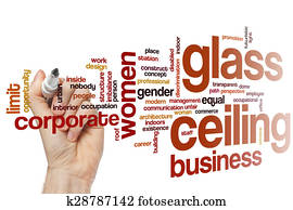 Glass ceiling word cloud