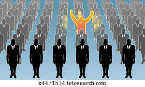 individual business concept illustration individual business concept illustration