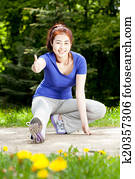 Training on a fresh air