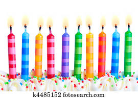 Birthday candles Birthday candles