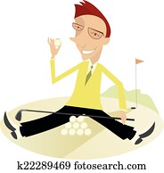 Good day for playing golf Good day for playing golf
