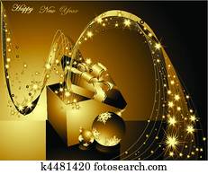 Happy New Year background Happy New Year background