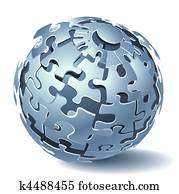 Jigsaw puzzle dynamic Explosion Jigsaw puzzle dynamic Explosion