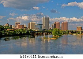 Richmond, Virginia Cityscape. Richmond, Virginia Cityscape.