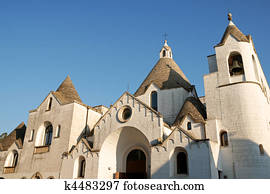 San Antonio trullo church of Alberobello