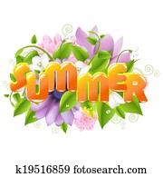 Summer illustration Summer illustration