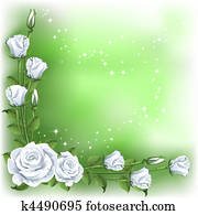 Background with roses Background with roses