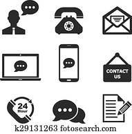 Contact us icon Contact us icon