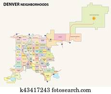 denver neighborhood map denver neighborhood map