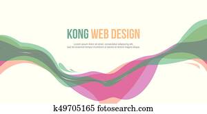 Header website abstract design colorful style Header website abstract design colorful style