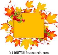 herbst, rahmen herbst, rahmen
