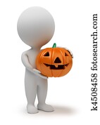 3d small people - Halloween 3d small people - Halloween
