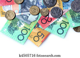 australian, peniaze