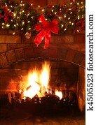 Christmas Fireplace Christmas Fireplace