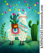 Cute llama Cute llama