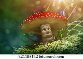 Fantasy mushroom Fantasy mushroom
