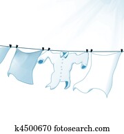 Laundry line Laundry line
