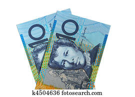 Two Australian Ten Dollar Notes