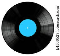 Vinyl Record with BlueLabel