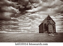 Abandoned Desert Church Abandoned Desert Church