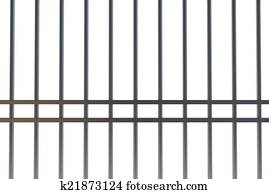 Digitally generated metal prison bars Digitally generated metal prison bars
