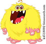 Hairy monster Hairy monster