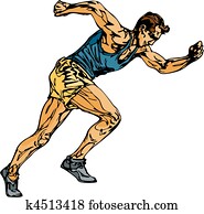 Running, Ground-Track and Field, Sport, Players, Sports, Athlete