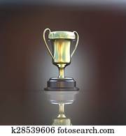 トロフィー イラスト K Fotosearch