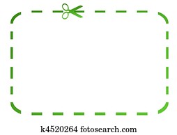 Blank green eco coupon Blank green eco coupon
