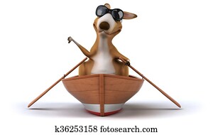 Fun kangaroo Fun kangaroo
