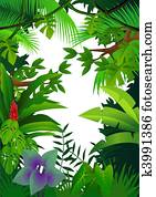 Jungle background Jungle background